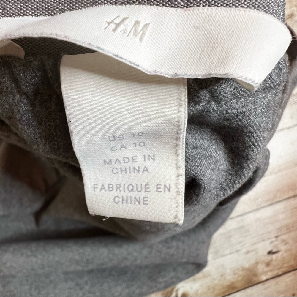 💚H&M gray flannel pants - Picture 4 of 5